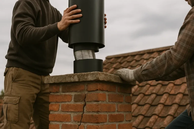 Modern chimney cleaning