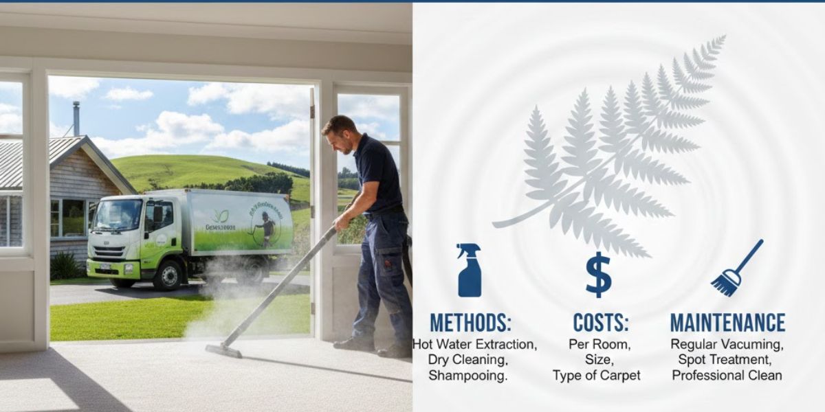 Carpet Cleaning in New Zealand Methods, Costs & Maintenance Guide
