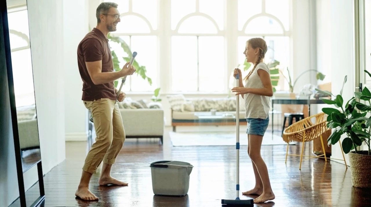 Non-toxic cleaning products for family safety