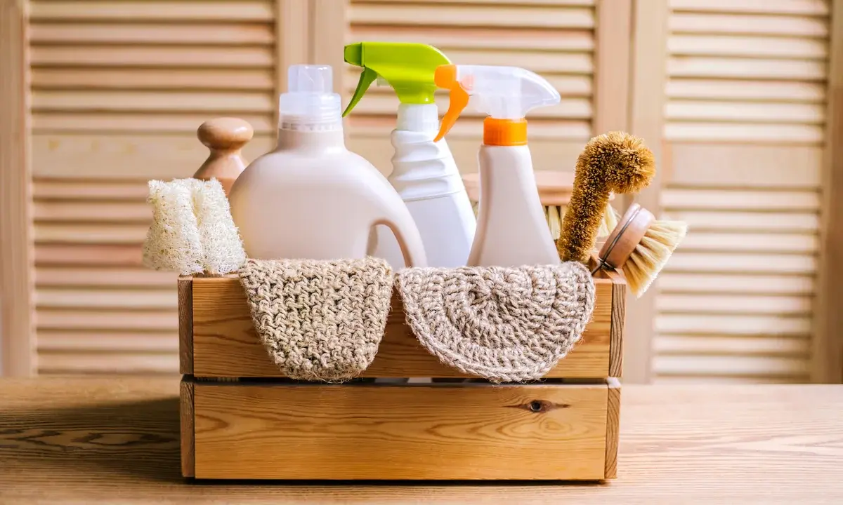 Safe and natural home cleaning supplies