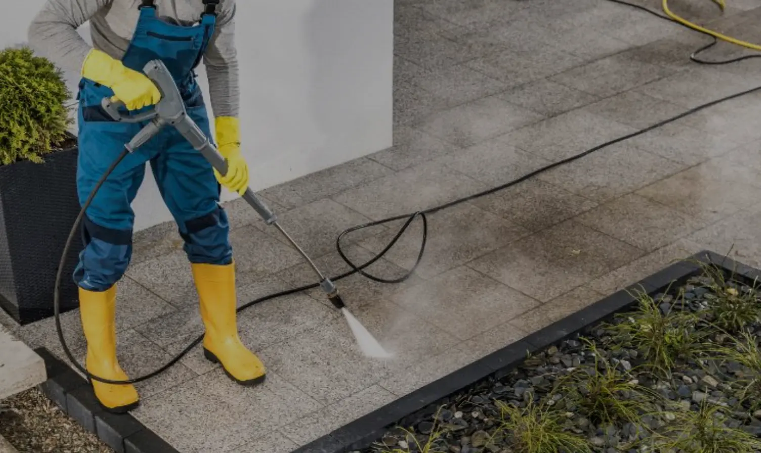 Window cleaning for rental property
