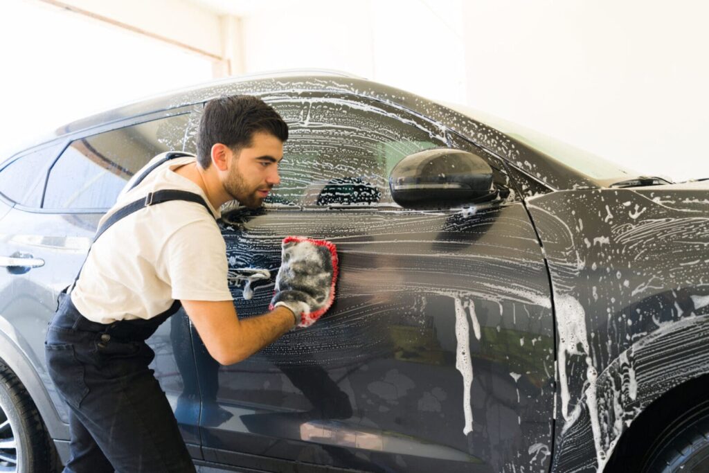 Premium car detailing service