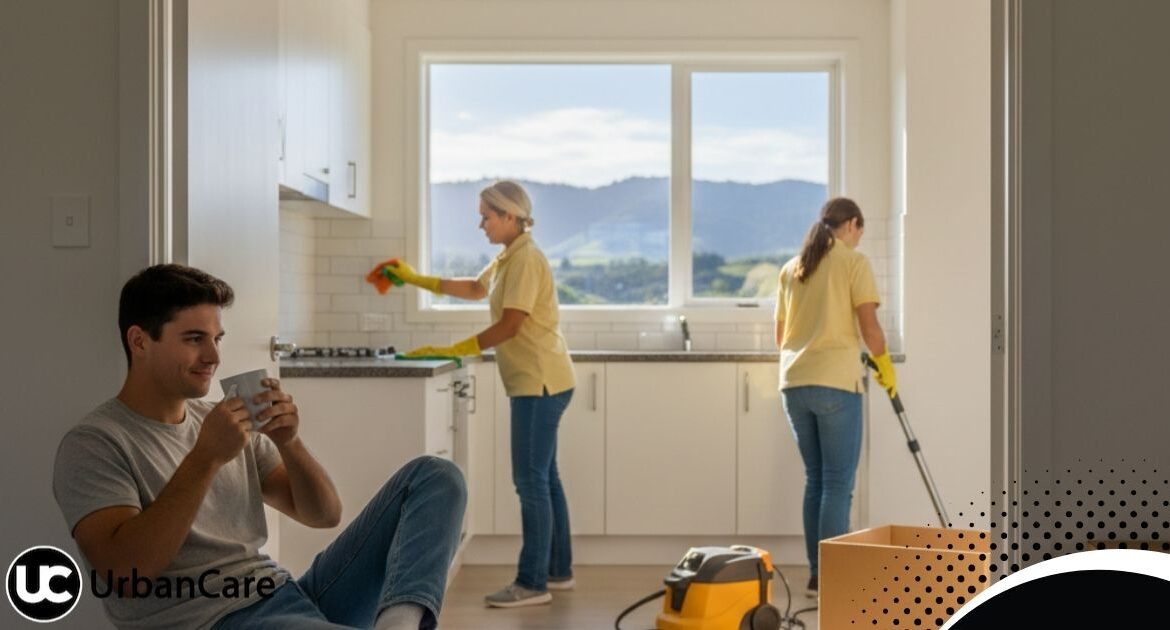 End of lease cleaning kitchen and floors