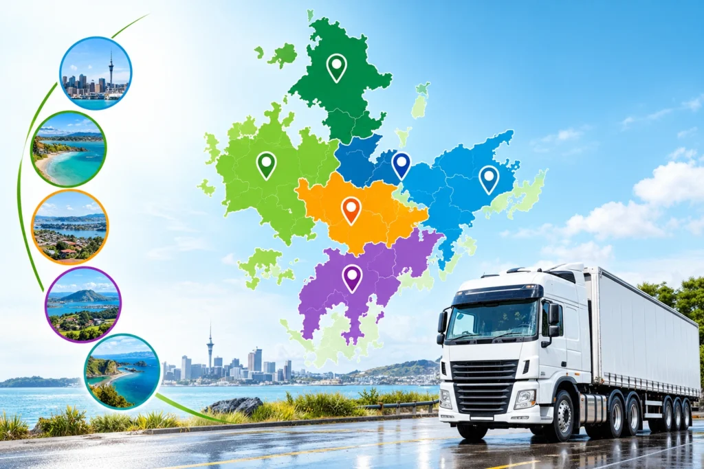 Areas We Serve for Truck Wash in Auckland