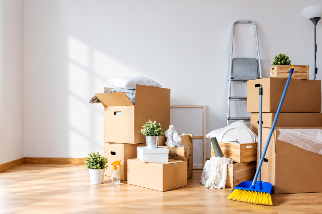 Move-in and move-out cleaning